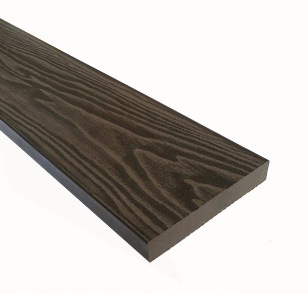 Террасная доска из ДПК Terrapol Смарт 3D Полнотелая без паза Венге Соренто купить в Рязани