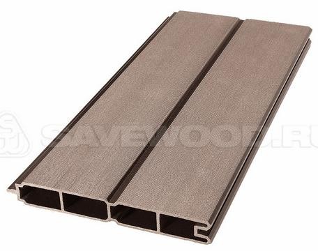 Заборный профиль из ДПК Savewood SW Agger матовый терракот купить в Рязани