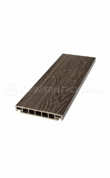 Террасная доска из ДПК SW Salix (S) (T) темно-коричневый купить в Рязани