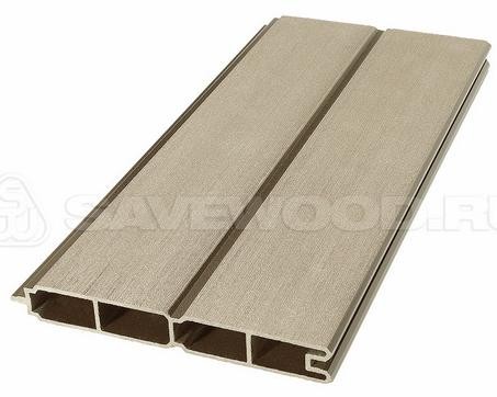 Заборный профиль из ДПК Savewood SW Agger матовый тик купить в Рязани