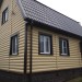 Сайдинг "blockhouse" под бревно, Престиж ВН-01, золотистый купить в Рязани