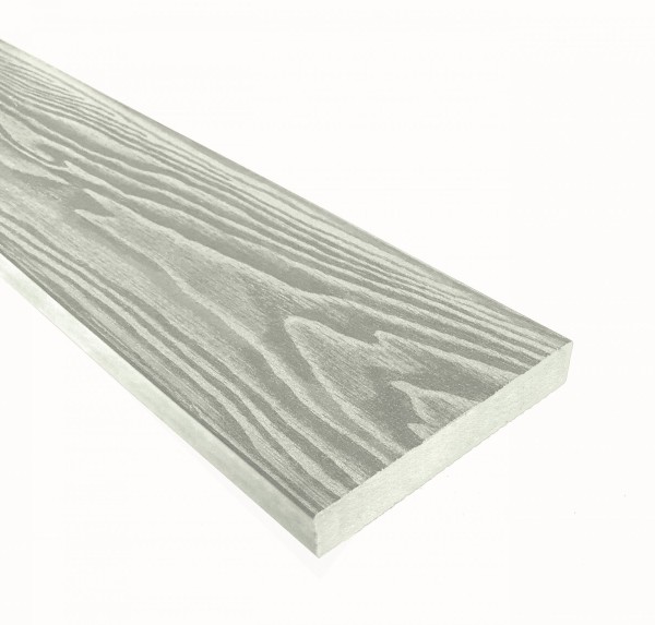 Террасная доска из ДПК Terrapol Смарт 3D Полнотелая без паза Дуб беленый купить в Рязани