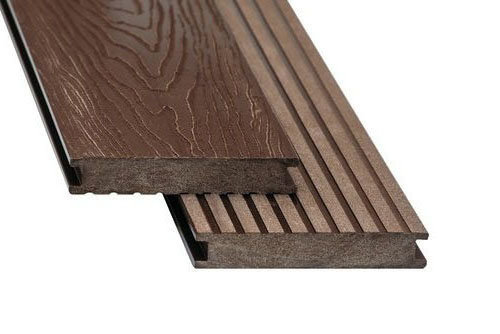 Террасная доска из ДПК ECODECKING Premium Коричневый купить в Рязани