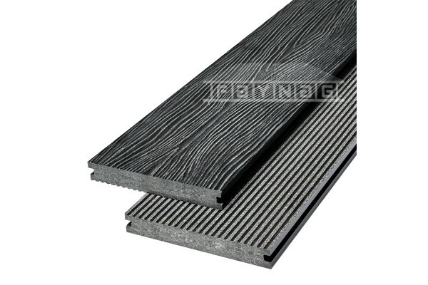 Террасная доска из ДПК Faynag Premium Massive 3D — Кварц купить в Рязани