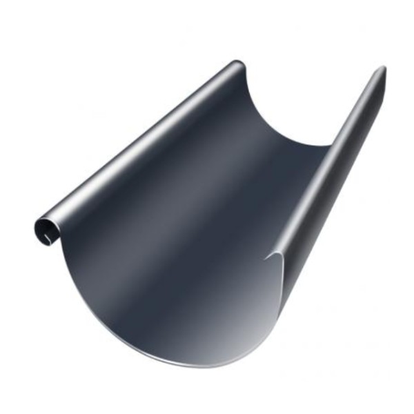 Водосток Grand Line 125x90 – Желоб 3м RAL 7024 купить в Рязани