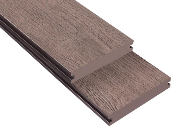 Террасная доска ДПК Outdoor 3D полнотелая NEVADA/CALIFORNIA BROWN коричневая микс купить в Рязани