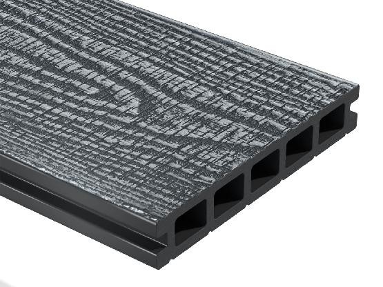 Террасная доска из ДПК WOODVEX Expert Antique Stone Gray купить в Рязани