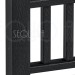 Комплект крышка/юбка для столба SEQUOIA BLACK купить в Рязани