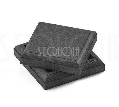 Комплект крышка/юбка для столба SEQUOIA GRAY купить в Рязани