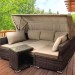 Диван-Трансформер AFINA плетеный из иск. ротанга AFM-320B Brown купить в Рязани