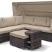 Диван-Трансформер AFINA плетеный из иск. ротанга AFM-320B Brown купить в Рязани