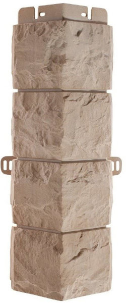 Фасадная панель Наружный угол фагот (талдомский), 0,45 х 0,13м (н) купить в Рязани