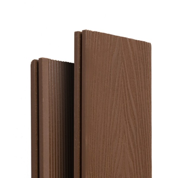 Террасная доска Ecodecking Экстра 3D полнотелая Шоколад купить в Рязани