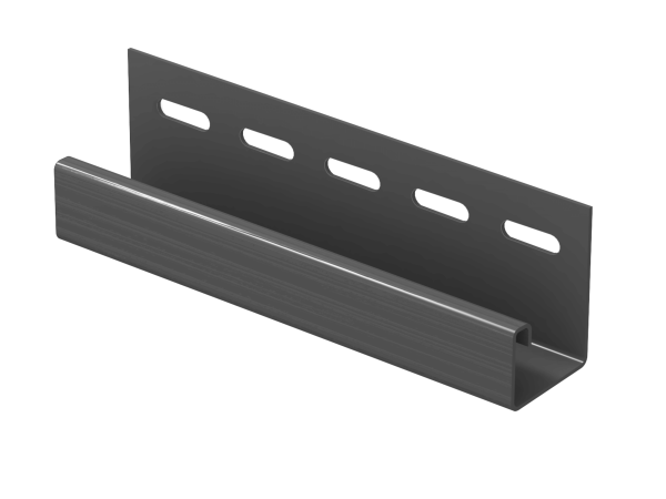 J-планка Ю-пласт Классика графитовая купить в Рязани