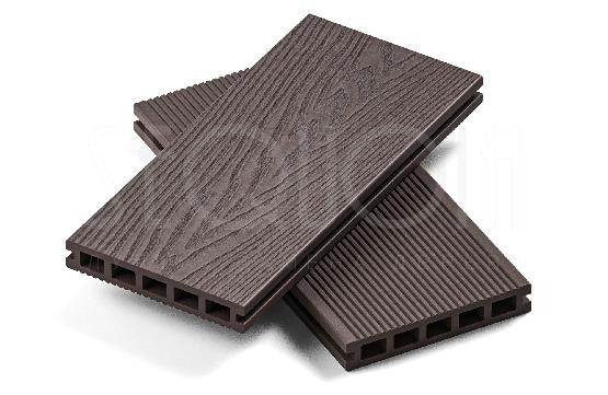 Доска террасная ДПК 3D SEQUOIA Evolution WOOD BROWN купить в Рязани
