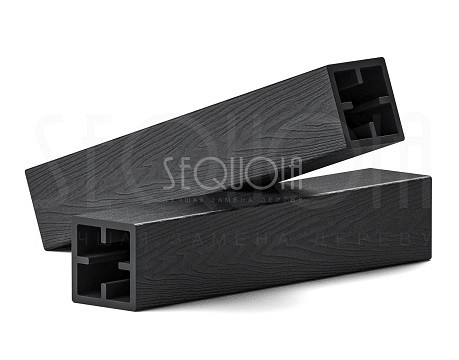 Столб SEQUOIA Evolution 3D WOOD BLACK купить в Рязани