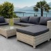 Комплект мебели AFINA плетеной из иск. ротанга YR821G Grey/Grey купить в Рязани