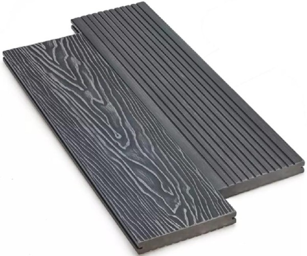 Террасная доска ДПК Deckart Monolit 3D Графит купить в Рязани