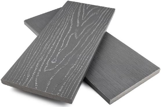 Заборная доска ДПК полнотелая NanoWood Серый купить в Рязани