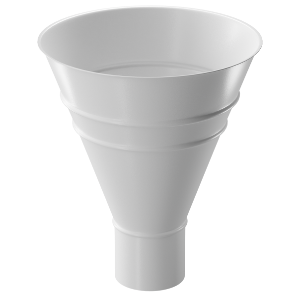 Воронка водосборная Döcke STAL PREMIUM, Пломбир купить в Рязани