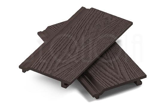 Доска фасадная ДПК 3D SEQUOIA Evolution WOOD BROWN купить в Рязани