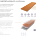 Фибросайдинг DECOVER 3600 x 190 x 8 мм Snow купить в Рязани