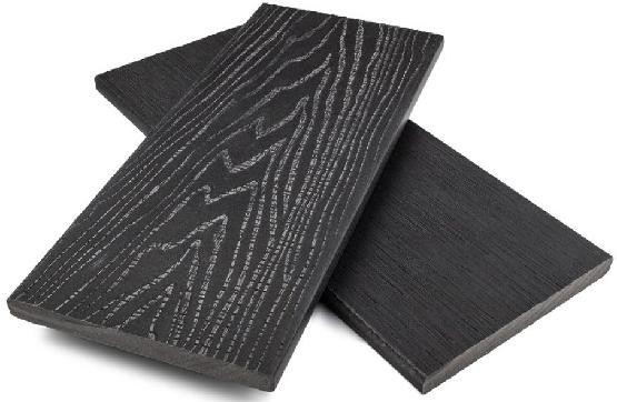 Заборная доска ДПК полнотелая NanoWood Антрацит купить в Рязани