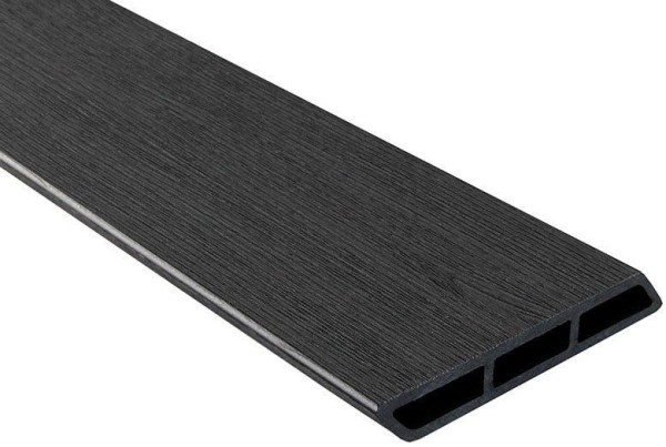 Доска Ромбус 3D ДПК Outdoor STORM BLACK черная купить в Рязани