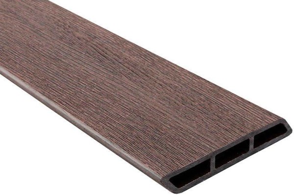 Доска Ромбус 3D ДПК Outdoor STORM BROWN коричневая микс купить в Рязани