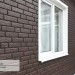 Фасадная панель Ю-Пласт Стоун Хаус Кирпич Коричневый купить в Рязани