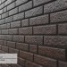 Фасадная панель Ю-Пласт Стоун Хаус Кирпич Коричневый купить в Рязани