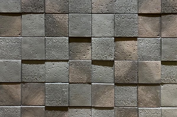 Фиброцементные панели КАНЬОН коллекция 3D-МОЗАЙКА 45 купить в Рязани