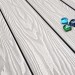 Террасная доска из ДПК Terrapol Смарт 3D Полнотелая с пазом Дуб беленый купить в Рязани