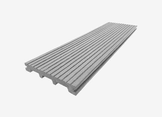 Террасная доска из ДПК RusDecking Unodeck Titanio - Серый купить в Рязани