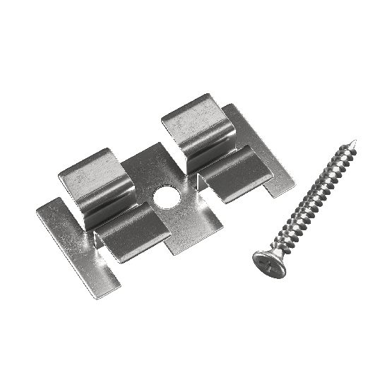 Клипса с саморезом, Grinder шовный монтаж 5 mm купить в Рязани
