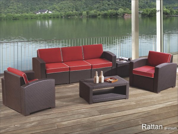 Уличные диваны и кресла коллекции Rattan Premium 5  купить в Рязани