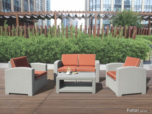 Уличные диваны и кресла коллекции Rattan Premium 4 купить в Рязани