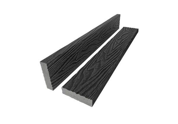 Брус лавочный 3D-тиснение 20х80 Графит купить в Рязани