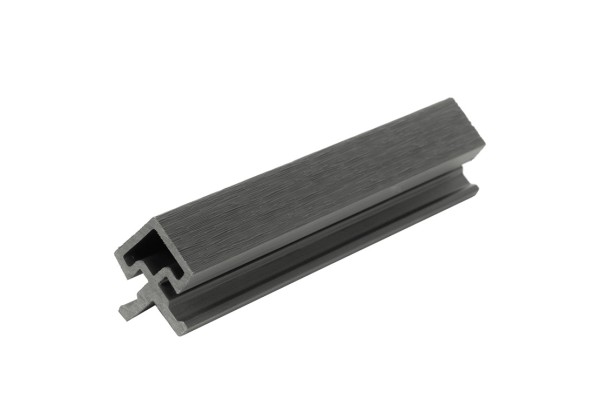 Угол внешний для фасадной панели co-extrusion, grey dark купить в Рязани