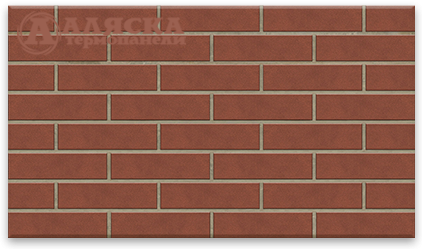 Фасадные Термопанели Аляска Amsterdam red купить в Рязани