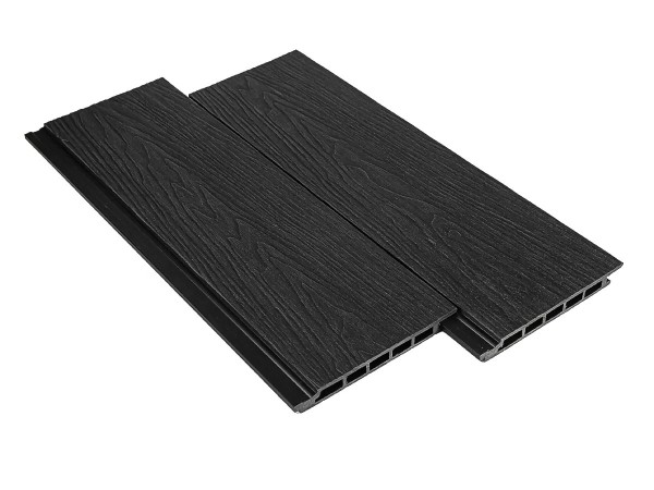 Фасадная панель из ДПК Deckart Vista 3D с текстурой дерева Графит купить в Рязани