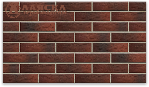 Фасадные Термопанели Аляска Cherry Rustic купить в Рязани