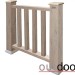 Ограждение из ДПК Outdoor Классик 3D STORM серый микс купить в Рязани