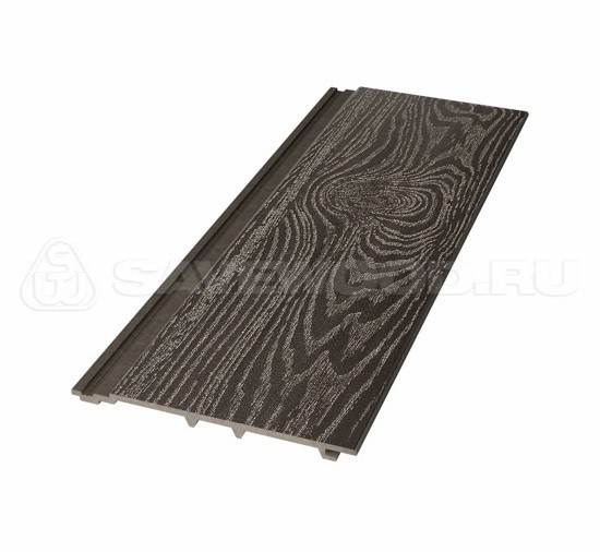 Сайдинг из дпк savewood sw-cedrus тангенциальный распил темно-коричневый купить в Рязани