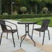 Комплект плетеной мебели AFINA из иск. ротанга Асоль-LR02 LRC-02/LRT-02-D60 Dark Brown купить в Рязани