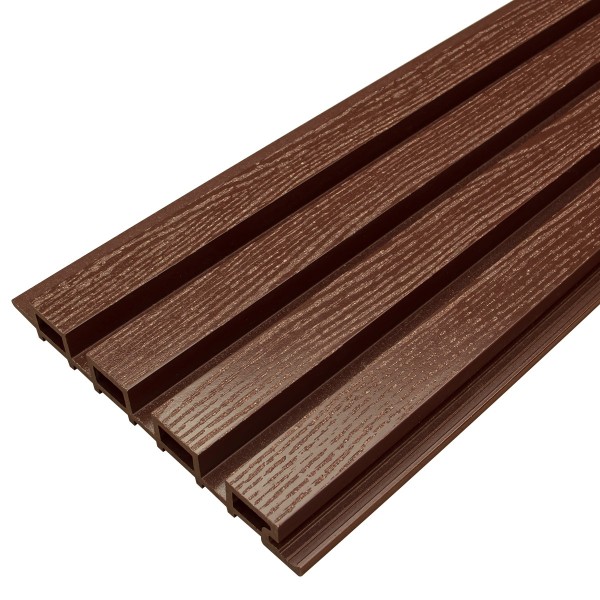 Фасадная доска из ДПК Faynag Wood Рейка Шоколад купить в Рязани