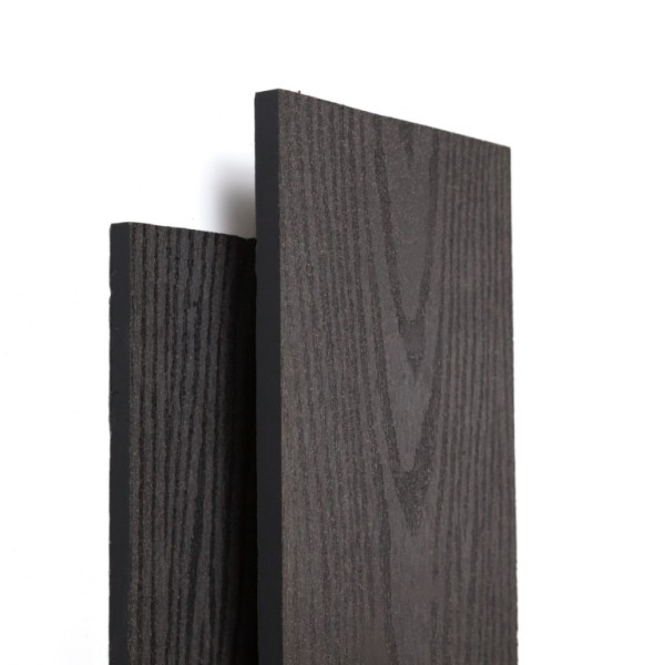 Заборная доска Ecodecking Техно 145х12 Графит купить в Рязани