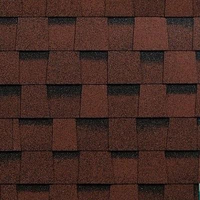 Двухслойная ламинированная черепица Shinglas, серия Фазенда – Красный купить в Рязани