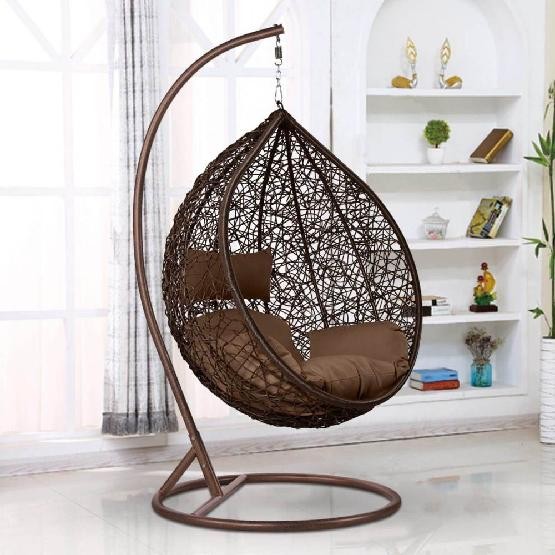 Кресло Подвесное из искусственного ротанга AFM-168A-XL Brown купить в Рязани