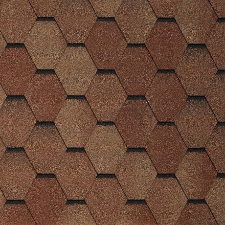 Гибкая черепица Tegola VENETO terracotta 206 купить в Рязани